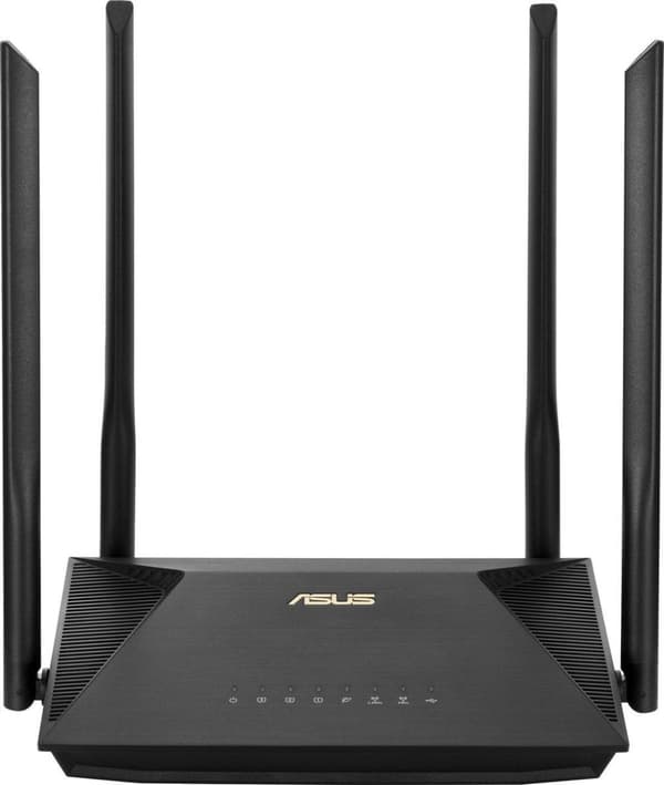 ASUS RT-AX53U trådløs router Gigabit Ethernet Dual-band (2,4 GHz / 5 GHz) Sort