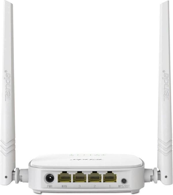 Tenda N301 trådløs router Fast Ethernet Single-band (2,4 GHz) Hvid