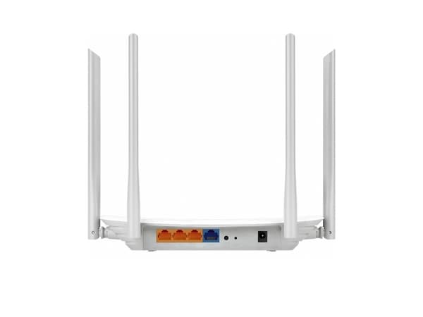 TP-Link EC220-G5, Wi-Fi 5 (802.11ac), Dobbelbånd (2.4 GHz / 5 GHz), Ethernet/bredbåndsforbindelse, Hvit, Frittstående router