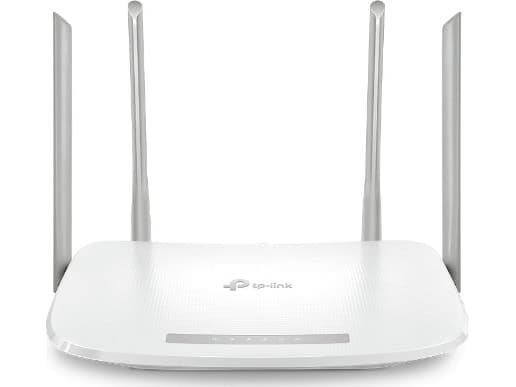 TP-Link EC220-G5, Wi-Fi 5 (802.11ac), Dobbelbånd (2.4 GHz / 5 GHz), Ethernet/bredbåndsforbindelse, Hvit, Frittstående router