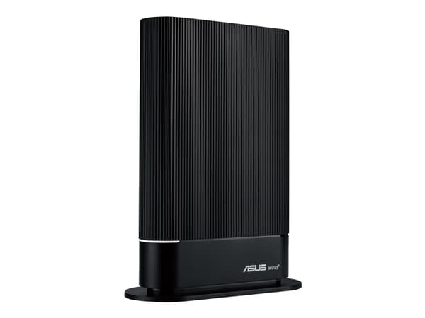 ASUS RT-AX59U, Wi-Fi 6E (802.11ax), Kaksitaajuus (2,4 GHz/5 GHz), Ethernet LAN, Musta, Pöytäreititin