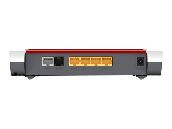 AVM FRITZ!Box 7530 AX - Trådløs ruter - DSL-modem 4-portssvitsj - 1GbE - Wi-Fi 6 - Dobbeltbånd - VoIP-telefonadapter (DECT)