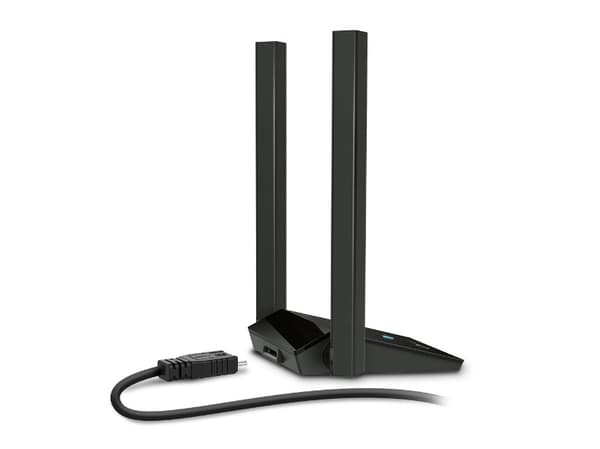 TP-Link Archer TX20U Plus, Trådløs, USB, WLAN, 1800 Mbit/s, Sort