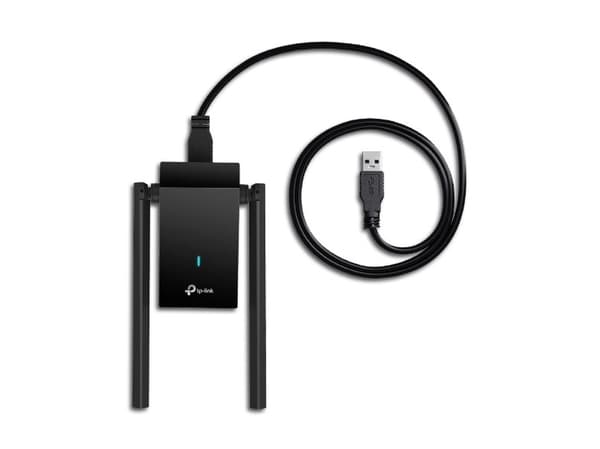 TP-Link Archer TX20U Plus, Trådløs, USB, WLAN, 1800 Mbit/s, Sort