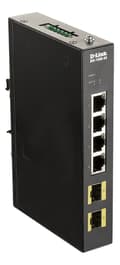 Pikkukuva 1 / 3: D-Link DIS-100G-6S teollisuuskytkin, 2 SFP-paikkaa, GbE, ei-hallittu