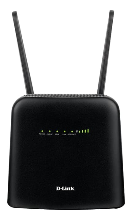 dlink DWR-960 LTE Cat7 Wi-Fi AC1200-ruter Sort