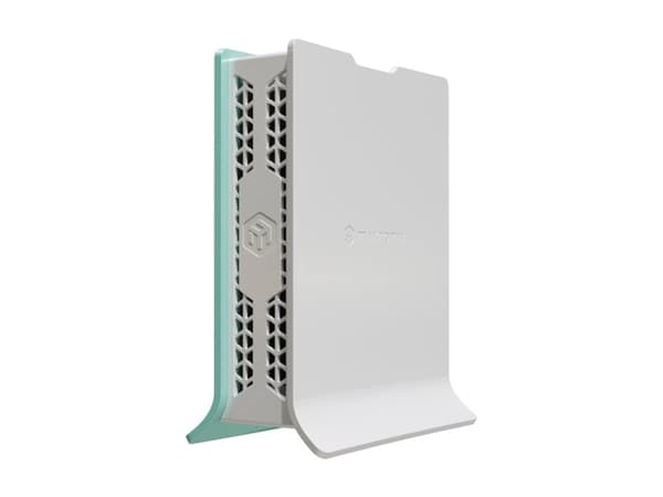 Mikrotik hAP, Wi-Fi 6 (802.11ax), Yksi kaista (2,4 GHz), Ethernet LAN, Vihreä, Valkoinen, Pöytäreititin