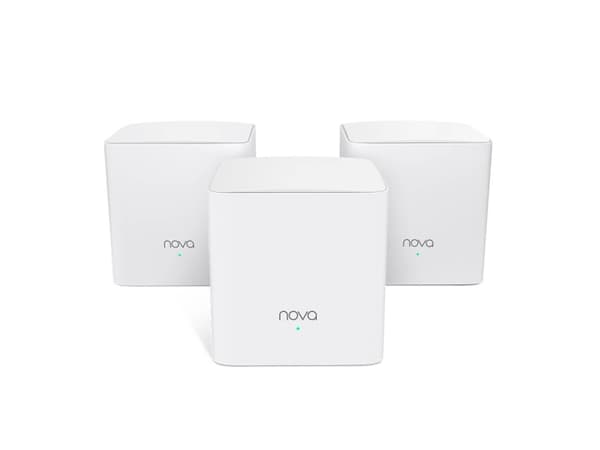 Tenda NOVA MW5G(3-PACK), Hvit, Innvendig lys, Mesh system, 325 m², Dobbelbånd (2.4 GHz / 5 GHz), Wi-Fi 5 (802.11ac) Hvit
