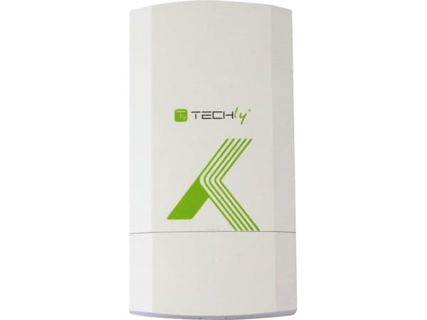 Techly I-WL-CPE120, 2,4 GHz, 300 Mbit/s Hvit