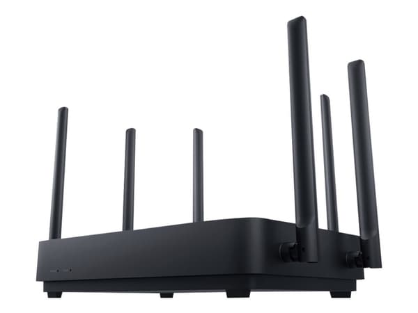 Xiaomi Router AX3200, Wi-Fi 6 (802.11ax), Kaksitaajuus (2,4 GHz/5 GHz), Ethernet LAN, Musta, Pöytäreititin