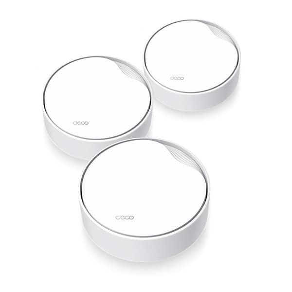 TP-Link DECO X50-PoE(3-PACK) Dual-band (2,4 GHz / 5 GHz) Wi-Fi 6 (802.11ax) Hvid Intern Hvid