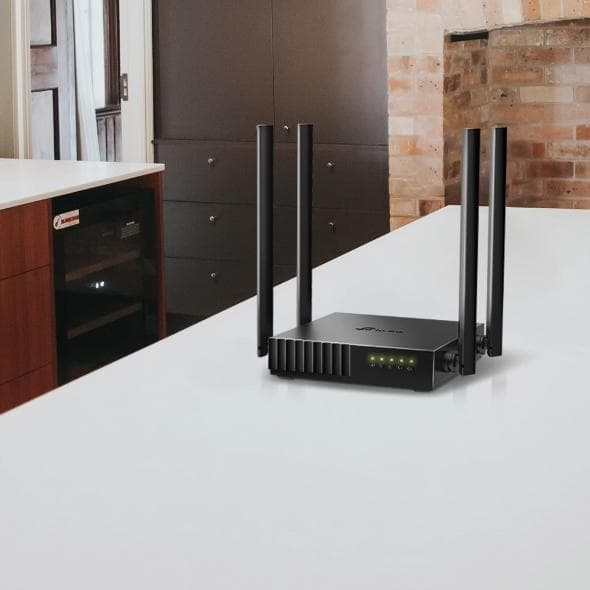 TP-Link Archer C54 trådlös router Fast Ethernet Dual Band (2,4 GHz / 5 GHz) 4G Svart