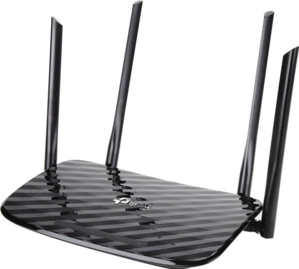 TP-Link AC1200, Wi-Fi 5 (802.11ac), Kaksitaajuus (2,4 GHz/5 GHz), Ethernet LAN, Musta, Pöytäreititin