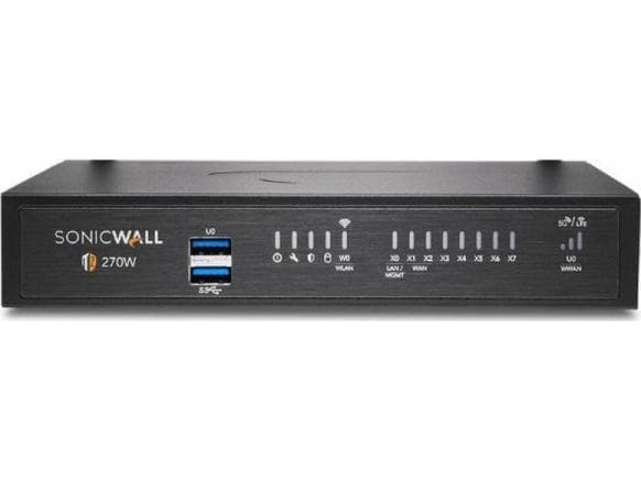 SonicWall TZ270 - High Availability - sikkerhetsapparat - 1GbE - skrivebord
