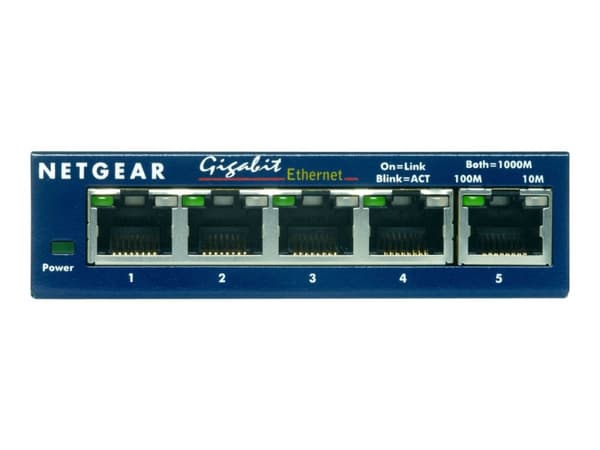 Netgear GS105GE 5Port 1000T-svitsj