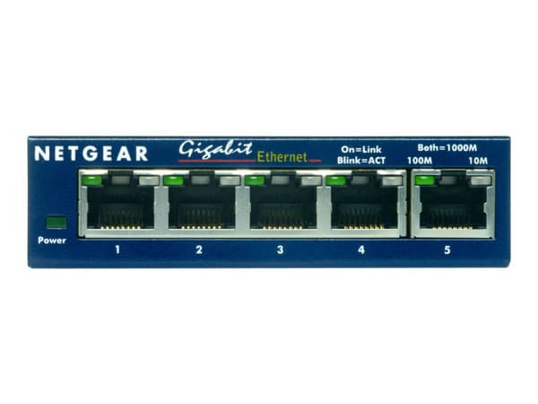 Netgear GS105GE 5Port 1000T-svitsj