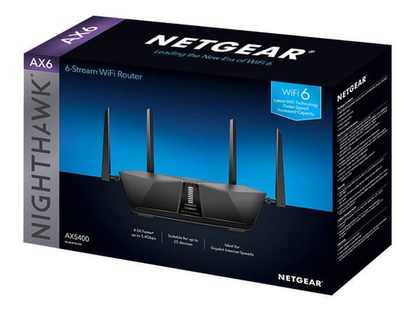 Netgear RAX50-100EUS AX5400 WIFI 6 RUTER