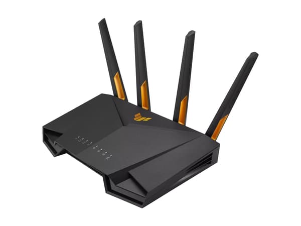 ASUS TUF Gaming AX4200 - Trådløs ruter 4-portssvitsj - 1GbE, 2.5GbE - Wi-Fi 6 - Dobbeltbånd