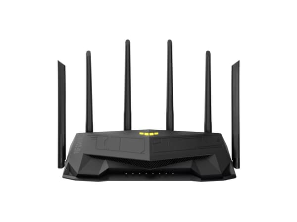 ASUS TUF Gaming AX6000 - Trådløs ruter 4-portssvitsj - 1GbE, 2.5GbE - Wi-Fi 6 - Dobbeltbånd