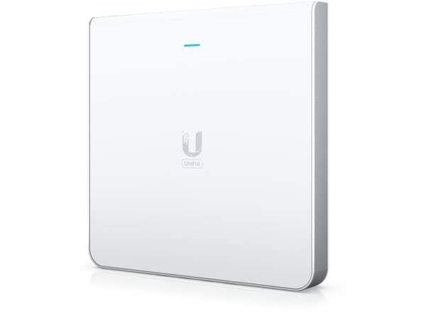 Ubiquiti UniFi U6 Enterprise - Trådlös åtkomstpunkt - 4 portar - Wi-Fi 6 - Wi-Fi 6E - 2.4 GHz, 5 GHz, 6 GHz - i vägg