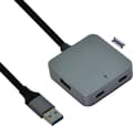 Miniatyrbild 1 av 3: VÄRDE USB3.2 Gen1 Hub 2xA+ 2xC med förlängningskabel 5m (12.99.1124)