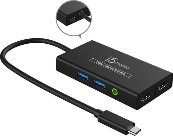 j5create Video Capture USB-hub