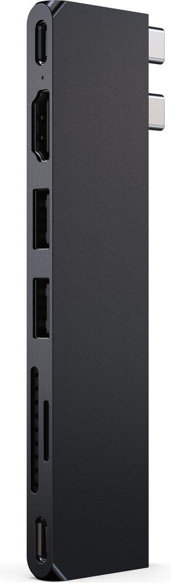 Satechi Type-C Pro Hub Slim midnight - Hub - Slim Case (ST-HUCPHSD)