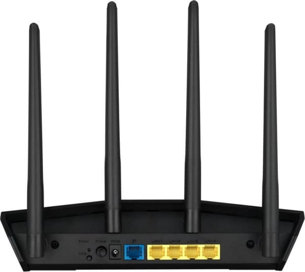ASUS RT-AX57 trådlös router Gigabit Ethernet Dual-band (2,4 GHz / 5 GHz) Svart