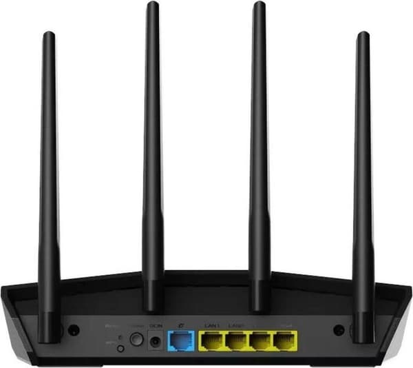 ASUS RT-AX57 trådlös router Gigabit Ethernet Dual-band (2,4 GHz / 5 GHz) Svart