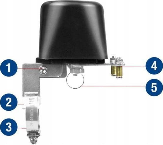 Mbg Line MBG Line Aktuator for kuleventiler WIFI TUYA FM400A