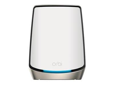 NETGEAR Orbi 860 Series RBS860 - White Edition - Wi-Fi-system - (utvider) - inntil 180 kvm - maske 1GbE - Wi-Fi 6 - Trippelbånd Hvit
