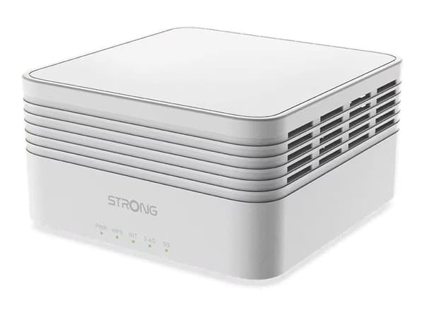 Strong ATRIA Wi-Fi Mesh AX3000 Add-on - Add-on - Wi-Fi-system - (utvider) - inntil 175 kvm 1GbE - Wi-Fi 6 - Dobbeltbånd