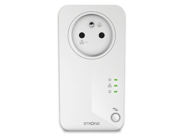 Strong Powerline 600 Duo, 600 Mbit/s, IEEE 802.3, IEEE 802.3u, Typ F, 10,100 Mbit/s, HomePlug AV, 128-bit AES