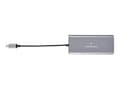 Miniatyrbild 1 av 6: Kramer KDock-2 USB-C Hub Multiport Adapter - Dockningsstation - USB-C - HDMI - GigE