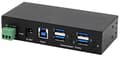 Pikkukuva 1 / 11: EXSYS GmbH 4-porttinen USB 3.2 Gen 1 Metal HUB, DIN-kisko, 15KV ESD-suojaus (Tiveco) (EX-11244HMS)