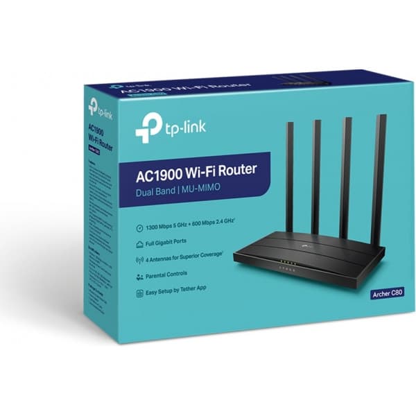 TP-LINK Archer C80 Dual-band WiFi-router