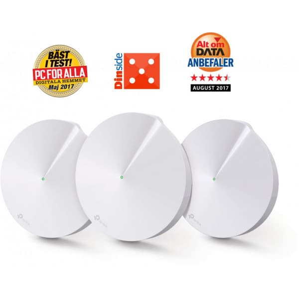TP-LINK Deco M5 WiFi -Mesh-järjestelmä, 3-pack