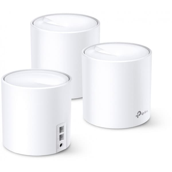 TP-LINK Deco X60 AX5400 WiFi 6 Mesh-system, 3-pakke