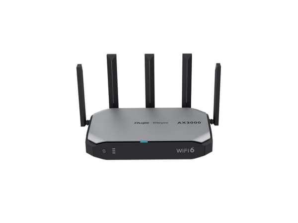 Ruijie Networks RG-EG105GW-X langaton reititin Gigabit Ethernet Dual-band (2,4 GHz / 5 GHz) musta, harmaa
