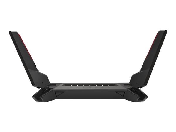 ASUS ROG Rapture GT-AX6000, Wi-Fi 6 (802.11ax), Kaksitaajuus (2,4 GHz/5 GHz), Ethernet LAN, Musta, Pöytäreititin