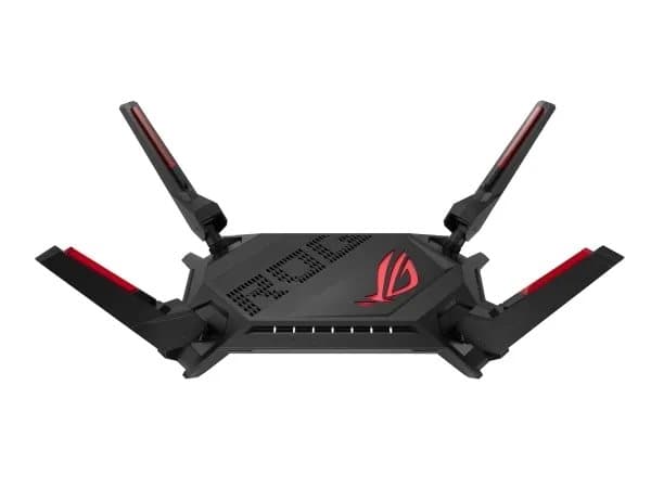 ASUS ROG Rapture GT-AX6000, Wi-Fi 6 (802.11ax), Kaksitaajuus (2,4 GHz/5 GHz), Ethernet LAN, Musta, Pöytäreititin