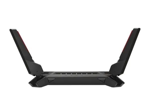 ASUS ROG Rapture GT-AX6000, Wi-Fi 6 (802.11ax), Kaksitaajuus (2,4 GHz/5 GHz), Ethernet LAN, Musta, Pöytäreititin