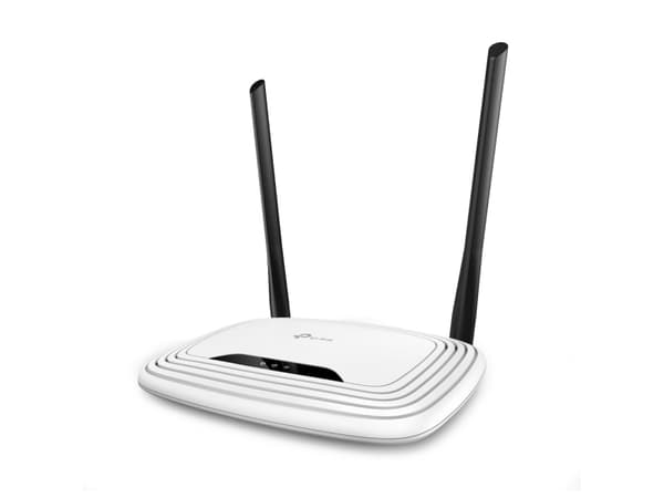 TP-Link TL-WR841N, Wi-Fi 4 (802.11n), Yksi kaista (2,4 GHz), Ethernet LAN, Musta, Valkoinen, Pöytäreititin