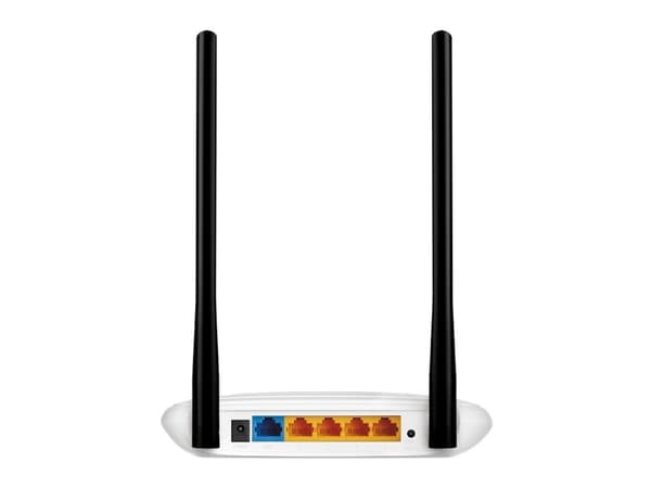 TP-Link TL-WR841N, Wi-Fi 4 (802.11n), Yksi kaista (2,4 GHz), Ethernet LAN, Musta, Valkoinen, Pöytäreititin