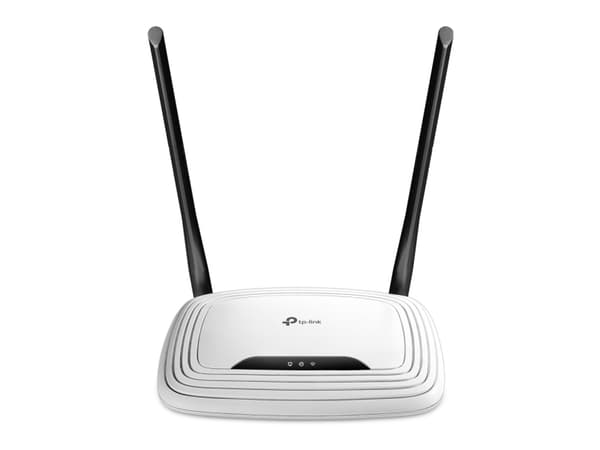 TP-Link TL-WR841N, Wi-Fi 4 (802.11n), Yksi kaista (2,4 GHz), Ethernet LAN, Musta, Valkoinen, Pöytäreititin musta, Valkoinen