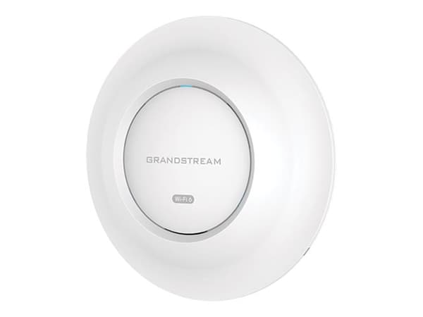Grandstream GWN7662 - Trådløst tilgangspunkt - innendørs - Wi-Fi 6 - 2.4 GHz, 5 GHz - vegg/tak-monterbar Hvit