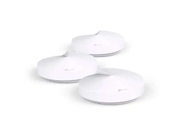 TP-Link DECO M5 - Wi-Fi-system - inntil 4500 kvadratfot - maske 1GbE - Wi-Fi 5 - Dobbeltbånd (en pakke 3)