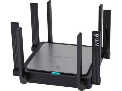Ruijie Networks RG-EW3200GX PRO trådlös router Gigabit Ethernet Dual-Band (2,4GHz / 5GHz) Svart