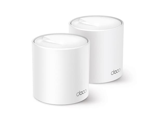 TP-Link Deco X50 (2-pack), Vit, Intern, CE: <20 dBm (2.4 GHz) <23 dBm (5 GHz) FCC: <30 dBm (2.4 GHz) <30 dBm (5 GHz), Dual-band (2,4 GHz / 5 GHz), Wi