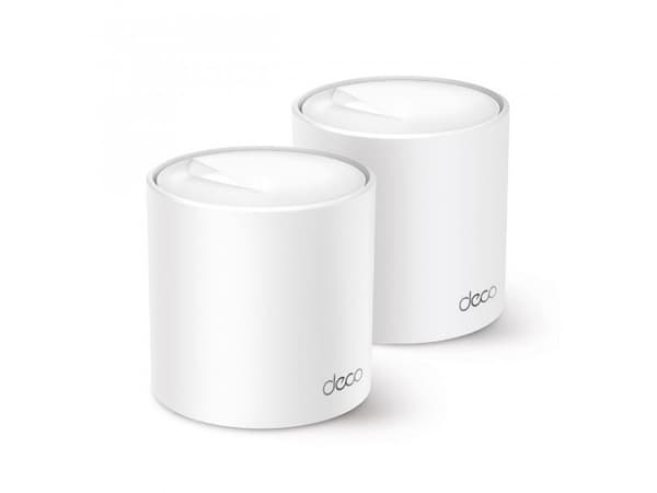 TP-Link Deco X50 (2-pack), Vit, Intern, CE: <20 dBm (2.4 GHz) <23 dBm (5 GHz) FCC: <30 dBm (2.4 GHz) <30 dBm (5 GHz), Dual-band (2,4 GHz / 5 GHz), Wi